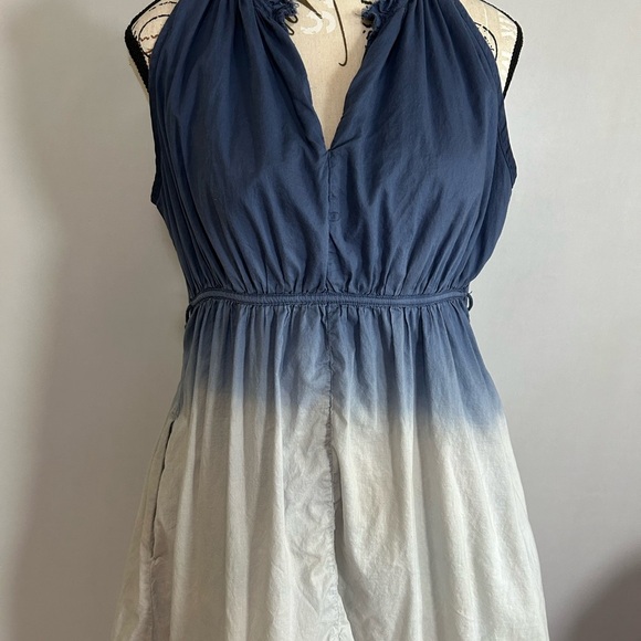 Converse One Star Blue Ombré 100% Cotton Dress Small - Picture 2 of 12